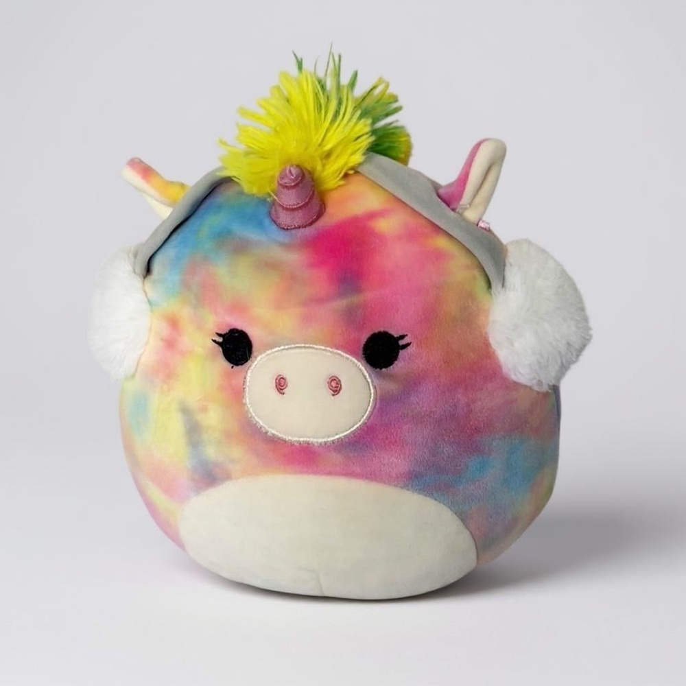 Squishmallows Esmeralda Unicorn with Ear muffs Squishmallow 8"
